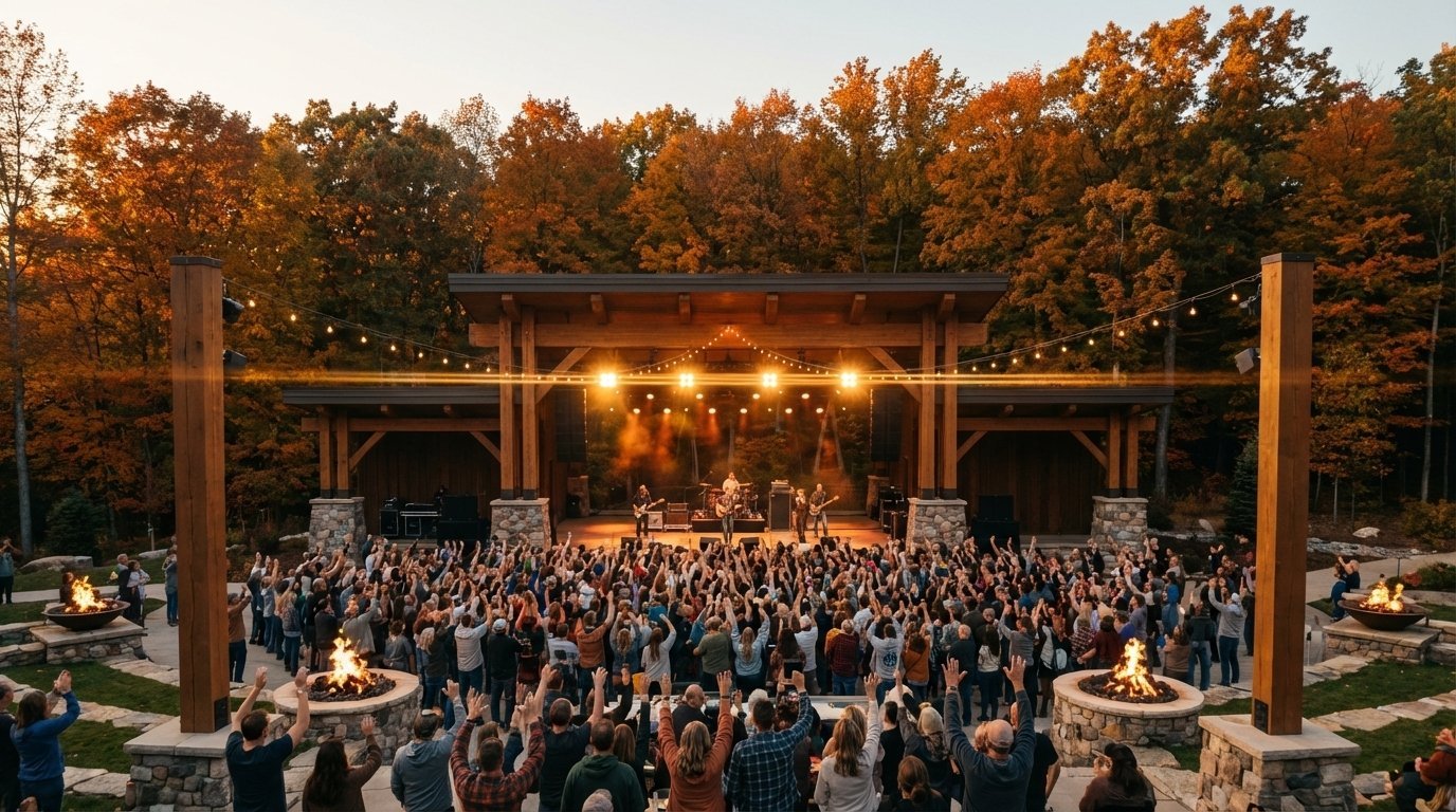 Outdoor Amphitheater Concert