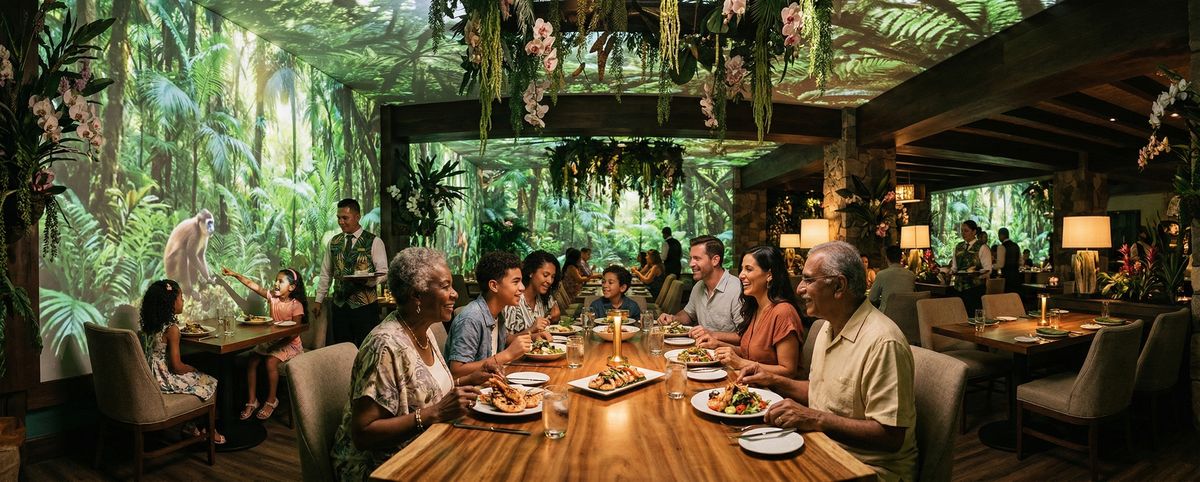 Immersive dining experience